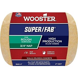 Wooster® R241 4 in. x 3/4 in. Nap Super/Fab® Roller Cover