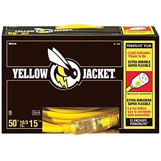 Yellow Jacket Extension Cord, 10/3 50 ft