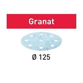 Festool Granat Abrasives STF D125/8, 5 in. (125 mm.), P320 Grit, 10 Pack