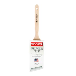 Wooster® 5221, 2-1/2 in. Silver Tip® Angle Sash Paint Brush
