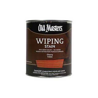 Old Masters Wiping Stain, Cherry, Quart