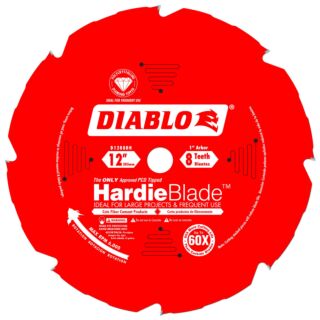 Diablo 12 in. x 8 Tooth (PCD) Fiber Cement HardieBlade