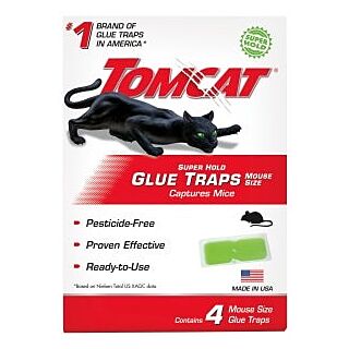 Tomcat Mouse Glue Trap, 4 Pack