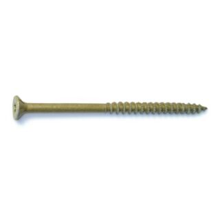MIDWEST #12 x 3-1/2 in. Tan XL1500 Coated Steel Star Drive Bugle Head Saberdrive Deck Screws, 20 Count