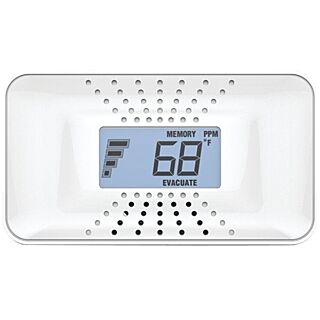 FIRST ALERT Digital Carbon Monoxide Alarm with Temperature Display