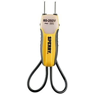 GB ET6102 Tester with Pocket Clip, 80 to 250 VAC/VDC, Neondicator Display, Functions: Voltage