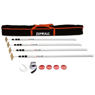 ZipWall 12' 4 Pack ZipPole w/ Bag