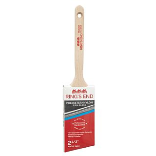  Ring's End 2-1/2 in. Angle Sash, Polyester/Nylon Brush, Firm Blend