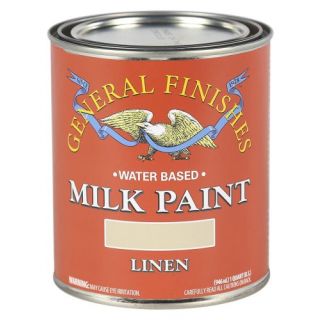 General Finishes®, Water-Based Milk Paint, Linen, Quart