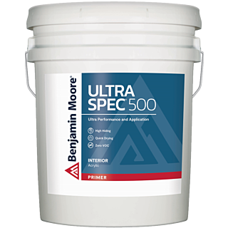 Benjamin Moore Ultra Spec 500 Primer, 5 Gallon