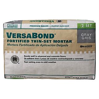 VersaBond Flex® All Purpose Thin-Set Mortar, Gray, Powder, 50 lb. Bag