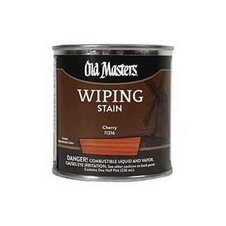Old Masters Wiping Stain, Cherry, 1/2 Pint