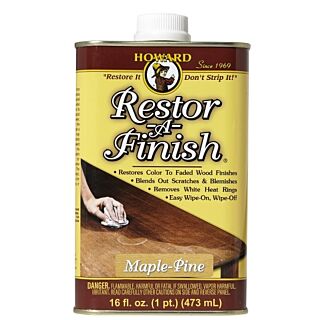 Howard Restor-A-Finish® Wood Restorer, 16 oz., Maple-Pine