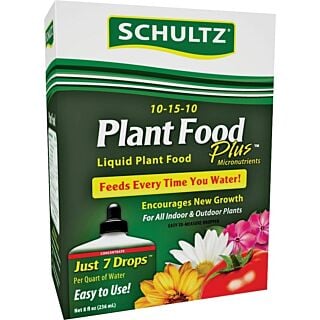 Schultz Plant Food, 8 oz Bottle, Liquid