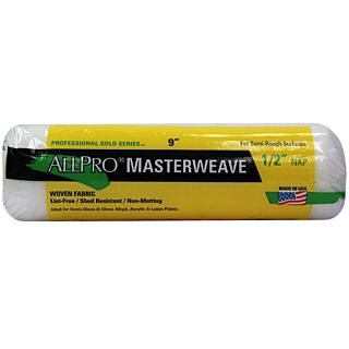 ALLPRO® 9 in. x 1/2 in. Masterweave Woven Fabric Roller Cover