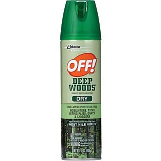 OFF! Deep Woods Dry Insect Repellent VIII with DEET, 4 oz.