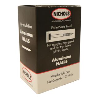 Nichols Wire 1-3/4 in. Aluminum Roofing Nails - 100 count
