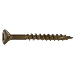 MIDWEST #9 x 1-3/4 in. Tan XL1500 Coated Steel Star Drive Bugle Head Deck Screws, 50 Count