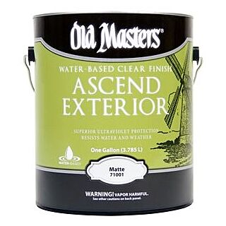 Old Masters Ascend Exterior® Clear Matte Finish, Gallon