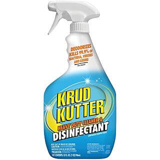 KRUD KUTTER  Cleaner and Disinfectant, 32 oz., Liquid Spray