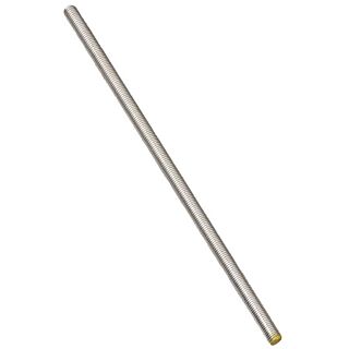 Stanley Hardware 179515 Threaded Rod, 3/8-16 Thread, UNC, Steel