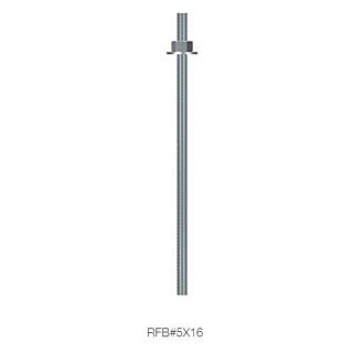 Simpson Strong-Tie RFB 5/8 in. x 16 in. Retrofit Bolt with Nut & Washer, Hot-Dip Galvanized