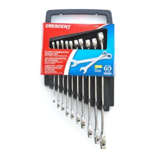 10 Pc. 12 Point SAE Combination Wrench Set