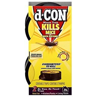 d-CON No-Touch Mouse Trap, 2 Pack