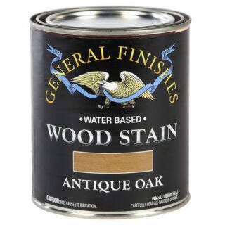 General Finishes®, Water-Based Wood Stain, Antique Oak, Quart