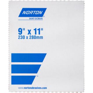 Norton ProSand Open Coat Sanding Sheets, 100 Pack, 9 in. x 11 in.