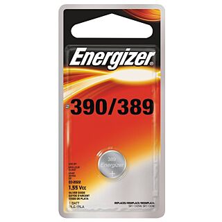 Energizer 389BPZ Coin Cell Battery, 389 Battery, Silver Oxide, 1.5 V Battery
