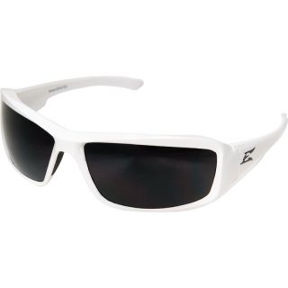 Edge TXB246 Polarized Safety Glasses, Nylon Frame, White Frame