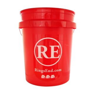 RING'S END Paint Bucket, 5 Gallon, Red