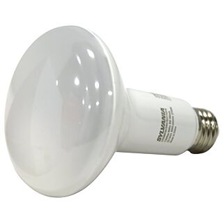 Sylvania 73954 LED Bulb, 120 V, 9 W, Medium E26, BR30 Lamp, Warm White Light