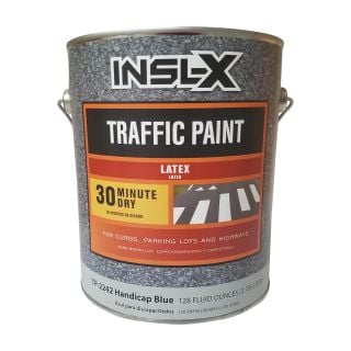 INSL-X Latex Zone Marking Paint Handicap Blue, Gallon