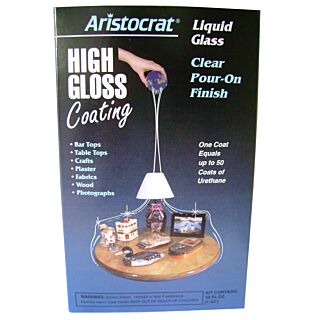 Aristocrat Liquid Glass Kit, Clear,  32 oz