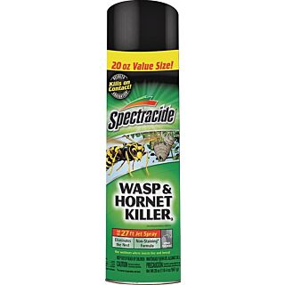 Spectracide Wasp and Hornet Killer, Liquid, Spray Application, 20 oz. Aerosol Can