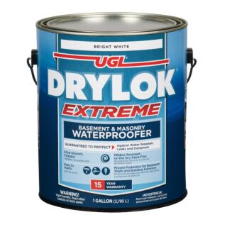 DRYLOK Extreme Masonry Waterproofer, White, 1 Gallon
