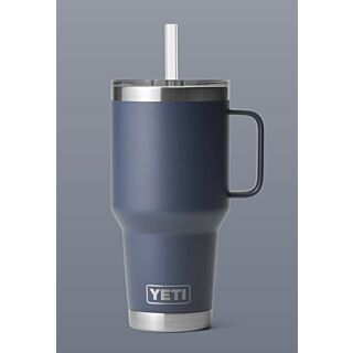 YETI Rambler® 35 oz. Mug with Straw Lid, Navy