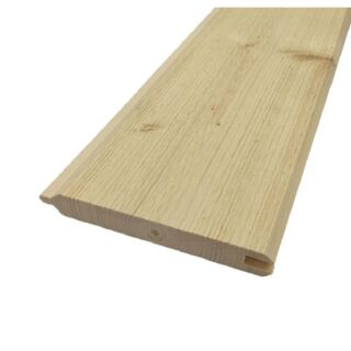 Eastern Pine V-Joint Tongue & Groove Wood Siding, Standard Grade