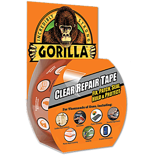 Gorilla Tape, Crystal Clear, 1.88 in. x 27 ft.