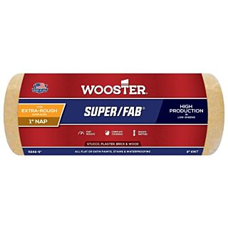 Wooster® R242, 9 in. x 1 in. Super/Fab® Roller Cover