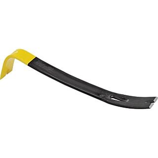 STANLEY Pry Bar, 1-3/4 in Claw Blade Width Tip, Beveled Tip, Powder-Coated
