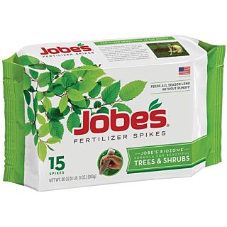 Jobes Tree & Shrub Fertilizer Spike Pack, 15 Count