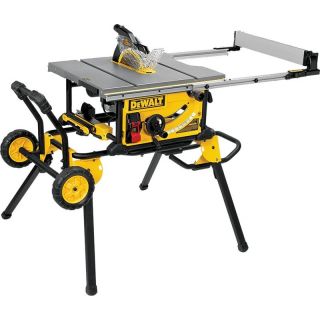 DeWALT DWE7491RS 10 in. Jobsite Table Saw with Rolling Stand