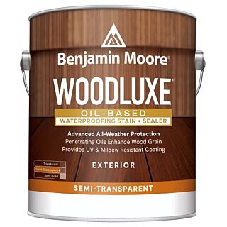 Benjamin Moore Woodluxe™ Oil-Based Exterior Waterproofing Stain & Sealer Semi-Transparent
