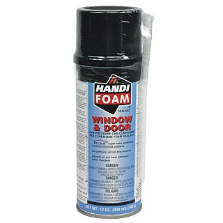 HandiFoam Window & Door Spray Foam with Straw, 12 oz. can