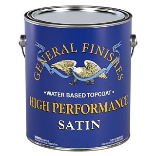 General Finishes®, Water-Based High Performance Polyurethane, Satin, Gallon