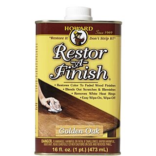 Howard Restor-A-Finish® Wood Restorer, 16 oz., Golden Oak
