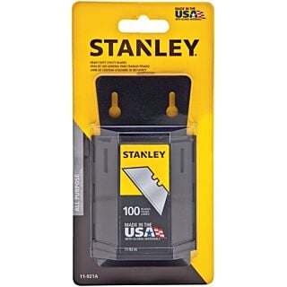 STANLEY 11-921A Utility Blade, 2-Point,